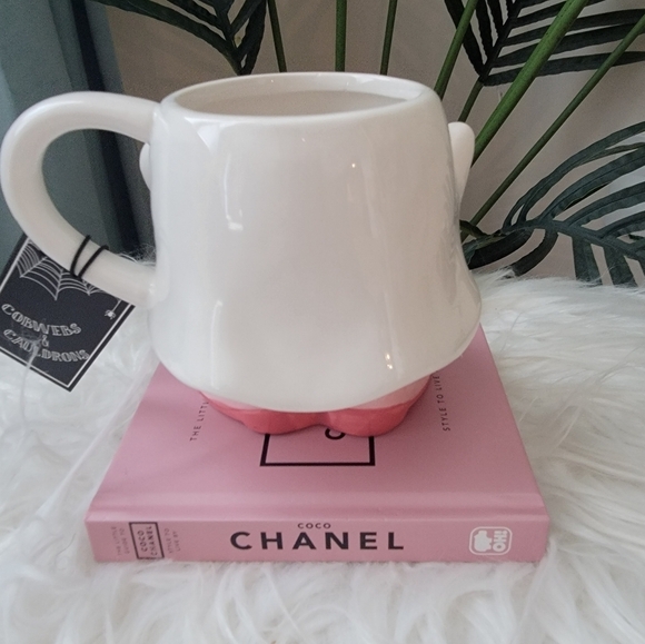 👻 NWT Ghost Halloween Mug with Cowboy Boots 👻 - Picture 2 of 5